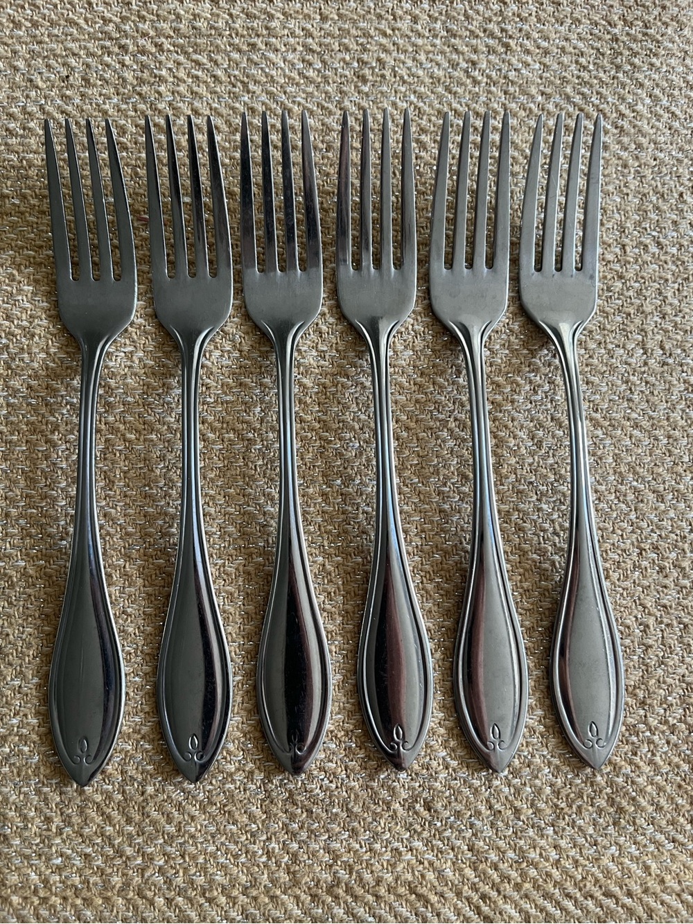 Temple (Stainless) by ONEIDA Salad Forks (6)